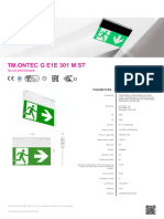 TM - ONTEC G E1E 301 M ST Cutsheet 2022