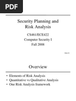 461 Risk Analysis