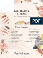 Kelompok 2. XI MIPA 2 Seni Budya