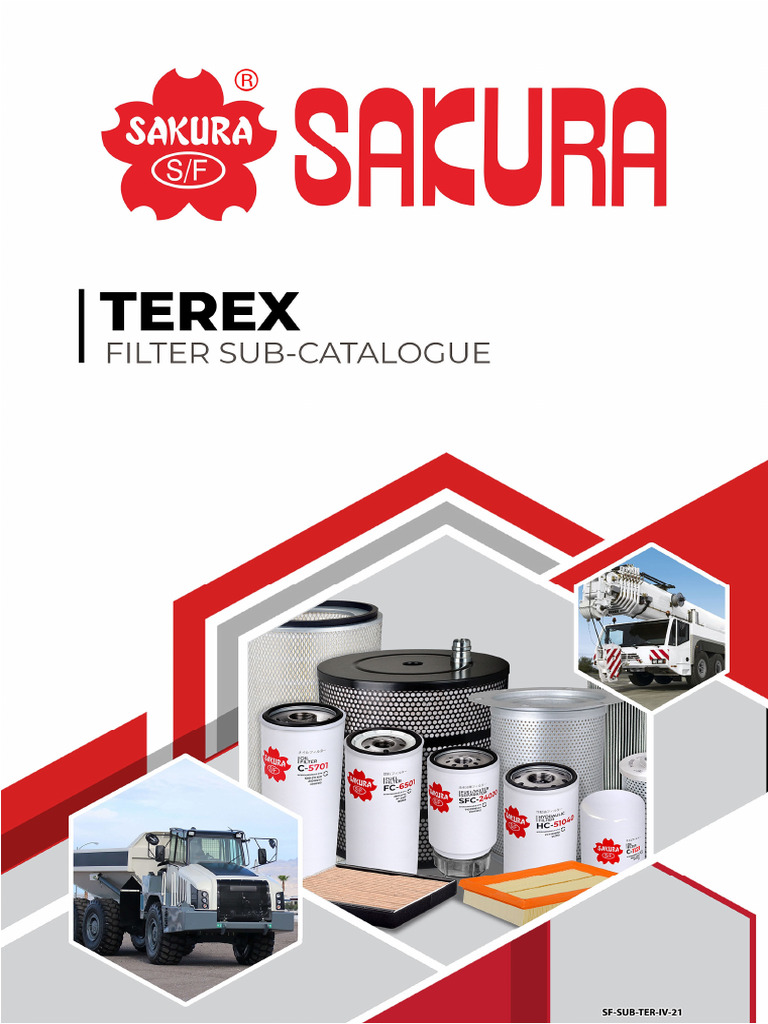 Sakura Filter Catalogue Overview | PDF | Loader (Equipment) | Truck