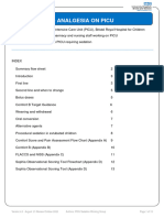 Sedation and Analgesia On Picu-4