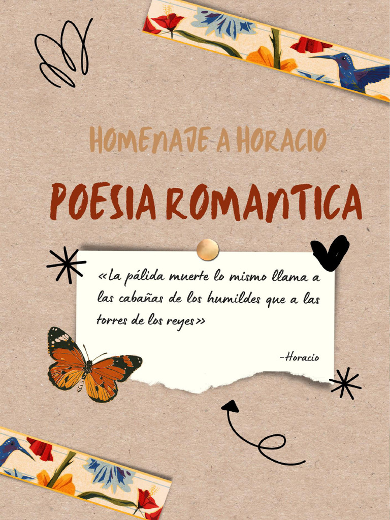 Poemas en homenaje a Horacio | PDF | Poesía | Horacio