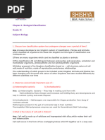 Biological Classification