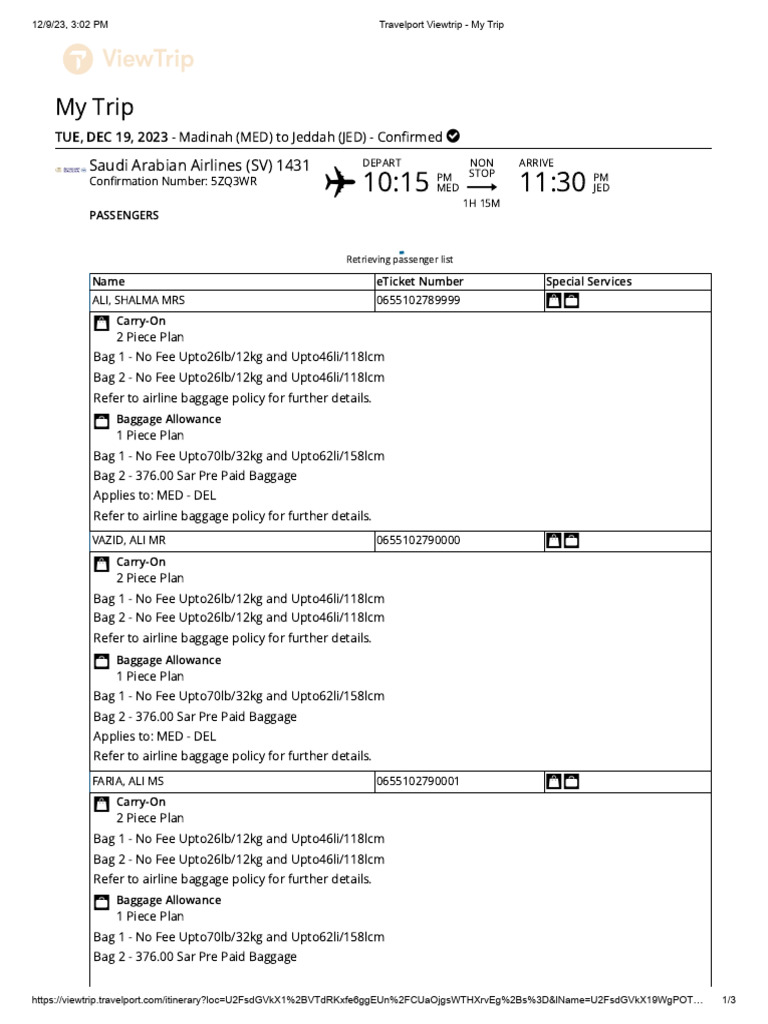 Med del tkts pdf baggage transport
