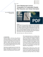 Aceh Paleotsunami Archive Visualization For Sustainable