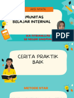 Aksi Nyata Komunitas Belajar Internal