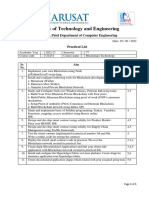 2022 23 ODD CE474 BCT PracticalList