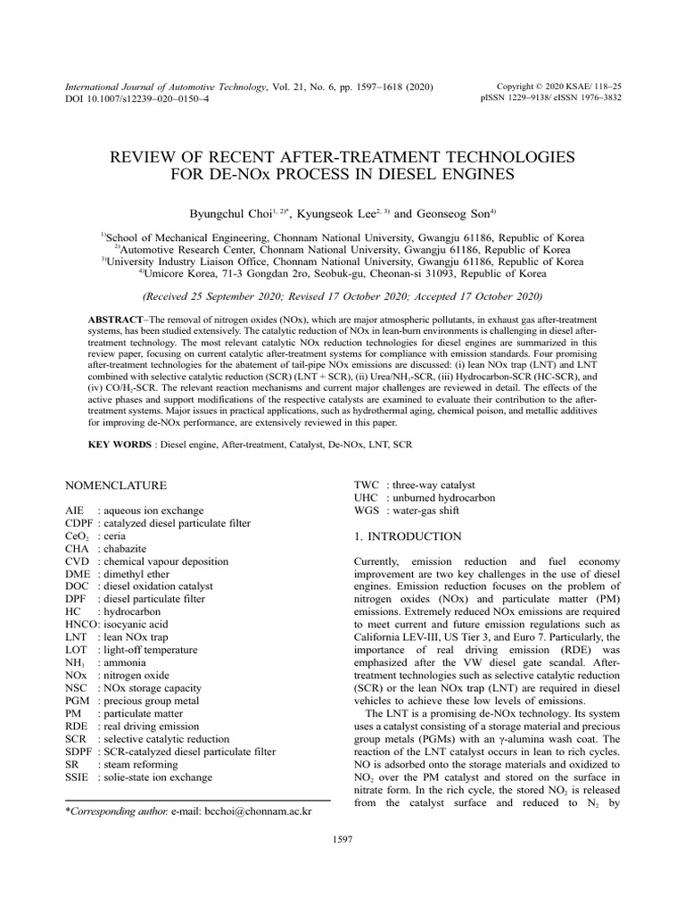 Write paper denox pdf n ox catalysis