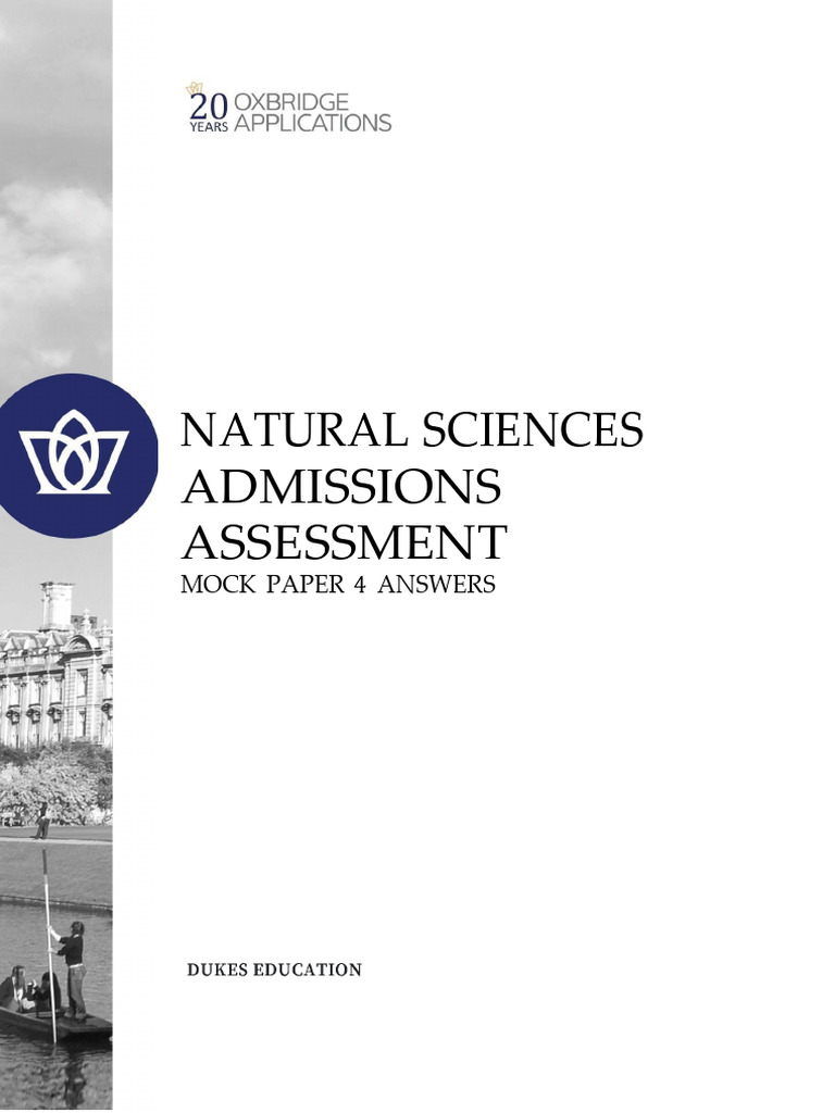 NSAA Mock Paper 4 Answer Key | PDF | Technology & Engineering