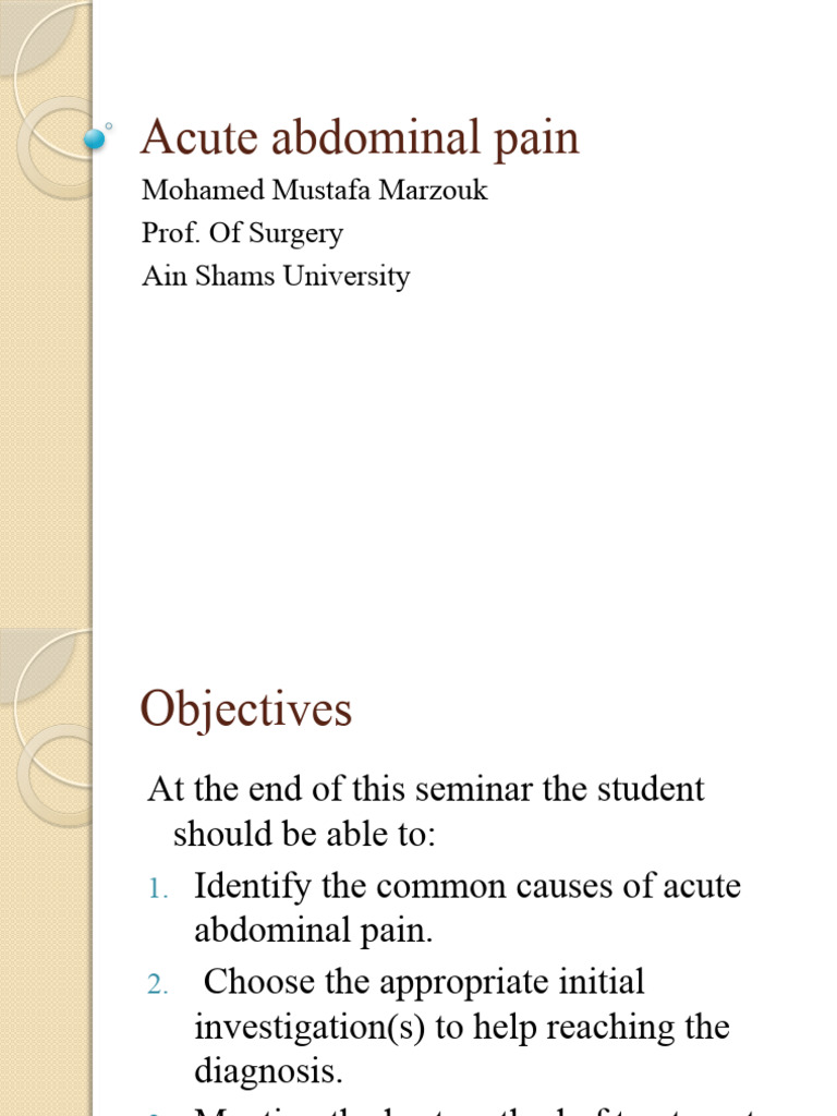 Acute Abdomen Cases Pdf