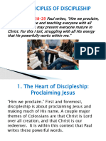 The Principles of Discipleship