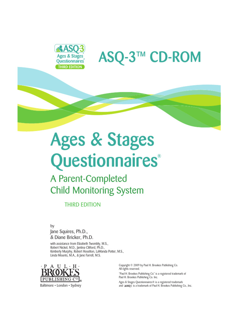 Ages &amp; Stages Questionnaire | PDF | Hearing Loss | Special Education