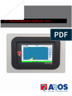 0mnlcdphv55enua 00 (Manuale Display Touch Screen 7 PHV En) (Aral 040419 Pasi)