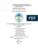 Grupo 02 - Gasto Agregado (Modelo de Ingreso y Politica Fiscal)