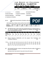 Bio Stats (BS Bot V) Mid Term