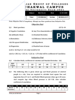 Bio Stats (BS Bot 2021) Pre University