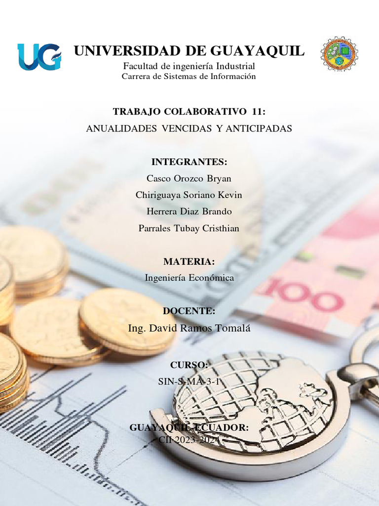 Ie TC11 Anualidadesvenc | PDF | Dinero | Economias