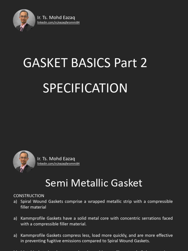 Gasket Basics | PDF | Secondary Sector Of The Economy | Materials