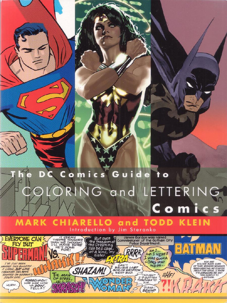 The DC Comic Guide To Coloring and Lettering Comics PDF Free | PDF