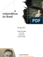 Os Maiores Matemáticos Do Brasil