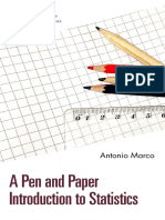 Antonio Marco - A Pen and Paper Introduction To Statistics (2024, CRC Press - Taylor & Francis Group)