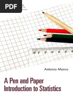 Antonio Marco - A Pen and Paper Introduction To Statistics (2024, CRC Press - Taylor & Francis Group)