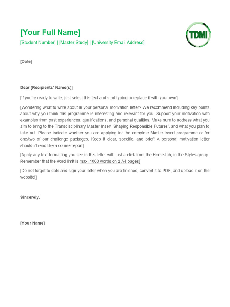 motivation-letter-template | PDF
