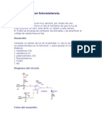 Sensor de Luz Con Fotoresistencia