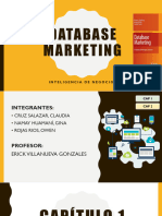 Database Marketing Cap 1 y 2