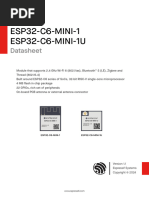 Esp32 c6 Mini 1 - Mini 1u - Datasheet - en