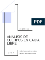 Analisis de Cuerpos en Caida