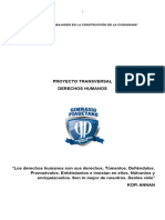 Matriz Pedagógica para Proyectos Transversales 2019