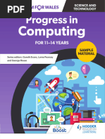 Curriculum For Wales Progress in Computing SAMPLE