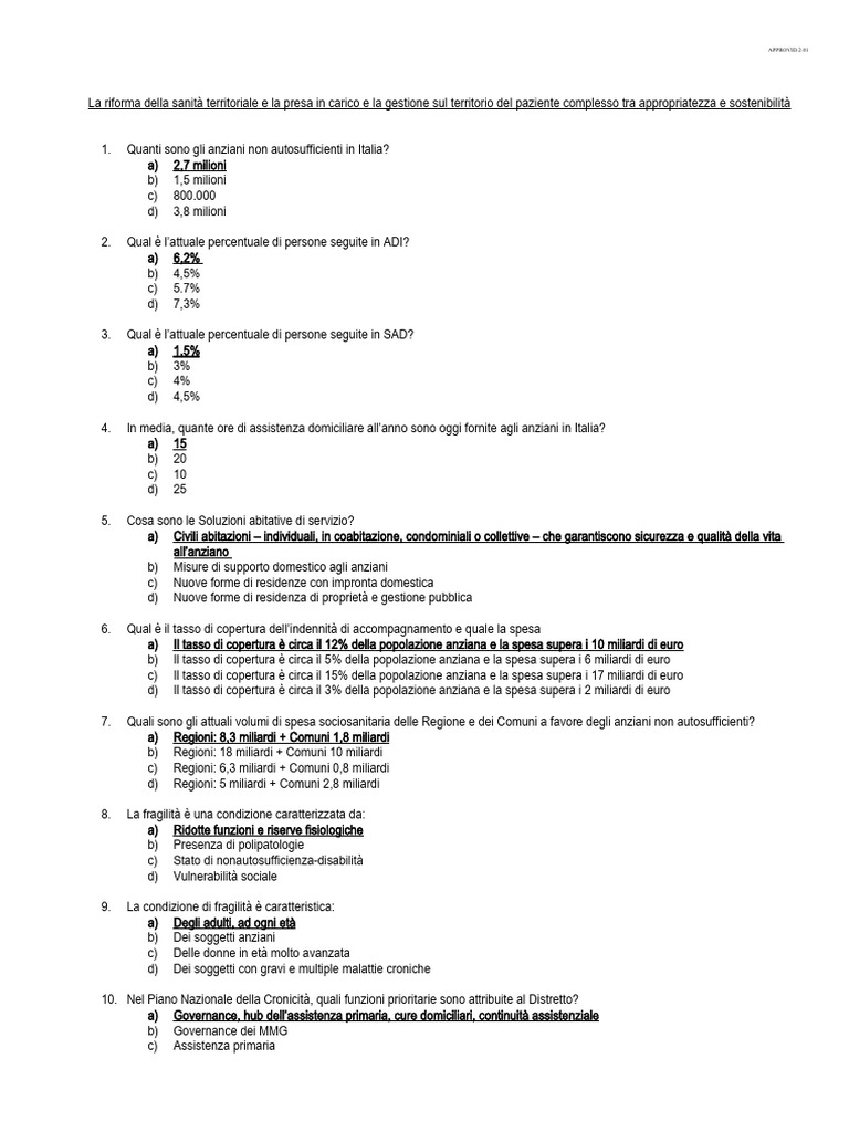 APPROVID.2.01 Questionario Apprendimento Def | PDF
