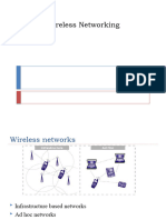 Wireless Networking