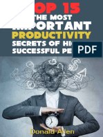 15 The Most Important Productivity Secrets Highl People Don't Want
