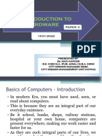 Introduction To Hardware