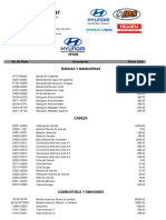Lista Precios H100 Diesel Marzo2012