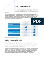 Introduction To Data Science