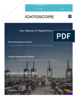 Digital Freight Forwarding - FreightOscope