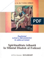 (Vasile Bîrzu) Spiritualitate Isihastă La Sfântul Diadoh Al Foticeei