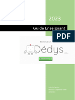 Guide de L'enseignant DedysV2