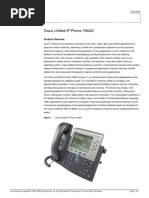 Cisco 7962G IP Phone Data Sheet