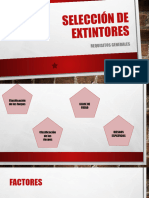 Selección de Extintores