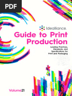 ISO Guidelines for Print Standards | PDF | Printing | Color