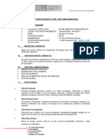 Informe Psicológico Dylam