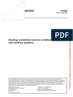 H-003-10 - Heating, Ventilation and Air Conditioning (HVAC) and Sanitary Systems Ed1, May2010