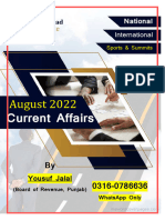 8 CA August 2022 by Yousuf Jalal