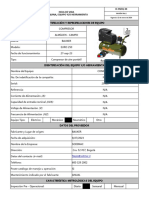 D-Hseq-34 Hoja de Vida, Máquinas, Equipos, Herramientas, Compresor