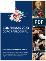 Acordes Cantos - Confirmas 2023